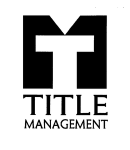 TM TITLE MANAGEMENT trademark