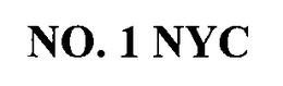 NO. 1 NYC trademark