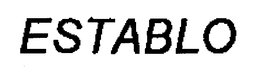 ESTABLO trademark