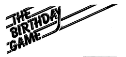 THE BIRTHDAY GAME trademark