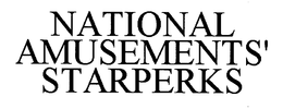NATIONAL AMUSEMENTS' STARPERKS trademark