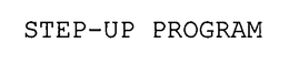 STEP-UP PROGRAM trademark