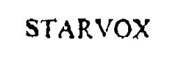 STARVOX trademark