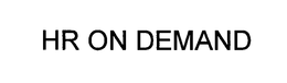 HR ON DEMAND trademark