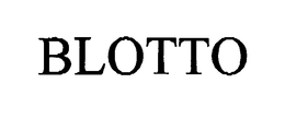 BLOTTO trademark