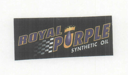 ROYAL PURPLE SYNTHETIC OIL trademark