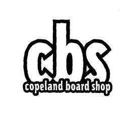 CBS COPELAND BOARD SHOP trademark