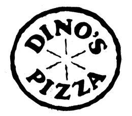 DINO'S PIZZA trademark