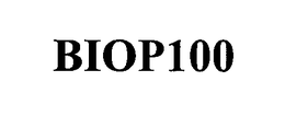 BIOP100 trademark
