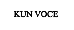 KUN VOCE trademark