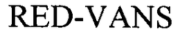 RED-VANS trademark