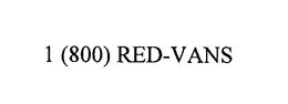 1 (800) RED-VANS trademark