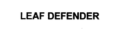 LEAF DEFENDER trademark