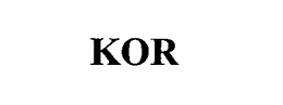 KOR trademark