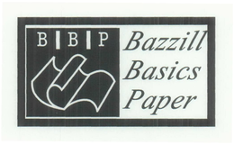 B B P BAZZILL BASICS PAPER trademark