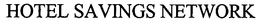 HOTEL SAVINGS NETWORK trademark