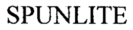 SPUNLITE trademark
