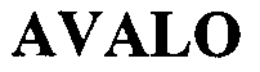 AVALO trademark