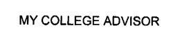 MY COLLEGE ADVISOR trademark