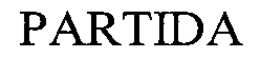 PARTIDA trademark