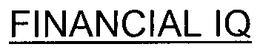 FINANCIAL IQ trademark