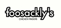 FOOSACKLY'S CHICKEN FINGERS trademark