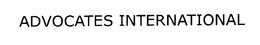 ADVOCATES INTERNATIONAL trademark