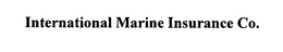 INTERNATIONAL MARINE INSURANCE CO. trademark