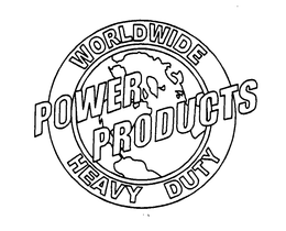 WORLDWIDE HEAVY DUTY POWER PRODUCTS trademark