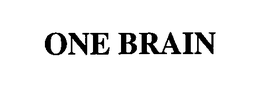 ONE BRAIN trademark