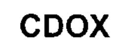 CDOX trademark