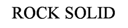 ROCK SOLID trademark