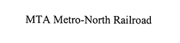 MTA METRO-NORTH RAILROAD trademark