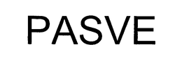 PASVE trademark