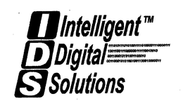IDS INTELLIGENT DIGITAL SOLUTIONS trademark