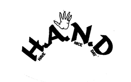 H.A.N.D HAVE A NICE DAY trademark