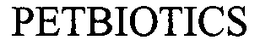 PETBIOTICS trademark