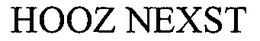 HOOZ NEXST trademark