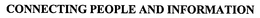 CONNECTING PEOPLE AND INFORMATION trademark