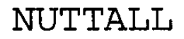 NUTTALL trademark