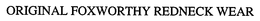 ORIGINAL FOXWORTHY REDNECK WEAR trademark