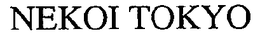 NEKOI TOKYO trademark