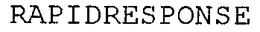 RAPIDRESPONSE trademark