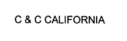 C & C CALIFORNIA trademark