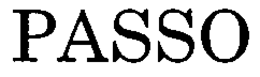PASSO trademark