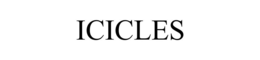 ICICLES trademark