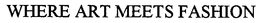 WHERE ART MEETS FASHION trademark