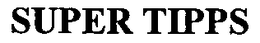 SUPER TIPPS trademark