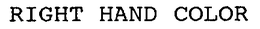 RIGHT HAND COLOR trademark