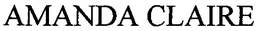 AMANDA CLAIRE trademark